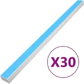 vidaXL Kabelgoot zelfklevend 50x25 mm 30 m PVC