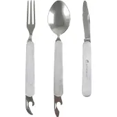 Lifeventure Stainless Steel Opvouwbare Bestekset