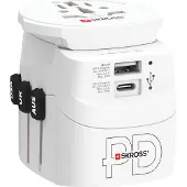 Skross Reisstekker met USB - USA Australie UK,Cambodja, Canada, Panama, Filip