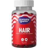 Yummygums • HAIR gummies • Suikervrij • Biotine haar vitamine met bamboe • 60 gummies
