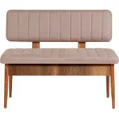 Homitis Bank - Okkernoot Steen - 110 X 85 X 40 Cm