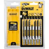 DeWalt - Decoupeerzaagbladenset hout 14-delige DT2298
