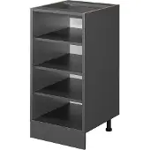 Vicco R-Line Keukenrek – 40 cm zonder werkblad Antraciet