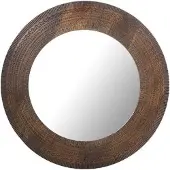 Starfurn Spiegel Nola | 60 cm (Naturel, 60x60 diameter: 60cm)