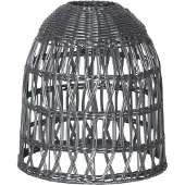 Star Trading Knute kap, zonder fitting, Ø 30 cm, grijs