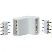 Paulmann Hoekconnector voor YourLED strip, pak van 4