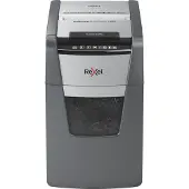 Rexel Optimum Auto+130M Fluisterstille Papierversnipperaar - P5 Microsnippers - Automatische Invoer Tot 130 Vel - 44L - Zwart
