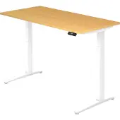 Hjh OFFICE PRO XBHM 16 WW - Beuken 160 x 80 Tafelhoogte I Elektrisch in hoogte verstelbaar