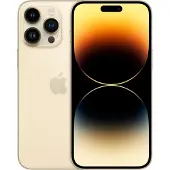 Apple iPhone 14PRO MAX 128Gb. Goud. met E-sim. Nieuwstaat