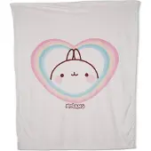 Nici Plush Blanket Molang Teddy 140x175 Cm Veelkleurig Kinderen
