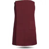 Normani Badjas kort bordeaux