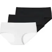 Schiesser Broekje zwart / wit