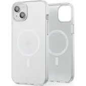 Njord Collections Slim Case MagSafe voor de iPhone 15 Plus - Translucent