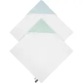 Aspero Badjas lichtblauw / groen / wit