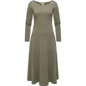 Ragwear Jurk 'Appero Long' olijfgroen