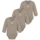 Normani Rompertje/body 'Kaitaia' beige / mokka / gemengde kleuren