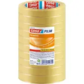 TESA standaard plakband 15 mm x 66 m (10 rollen)