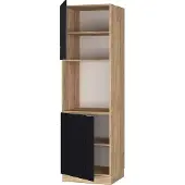 Vicco Fame-Line Ovenombouwkast – 60 cm open Zwart gestreept