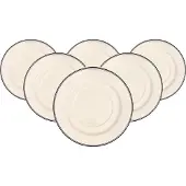Villeroy & Boch Suppen-Untertassen Design Naif ø 18,7 cm Set van 6