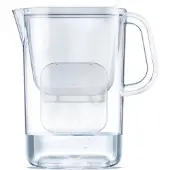 Sans marque Merkloos Waterfilterkan 2.6L - Wit, BPA-vrij, Ergonomisch