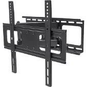 Manhattan 461252 TV-beugel 81,3 cm (32) - 139,7 cm (55) Kantelbaar, Zwenkbaar Voor curved TVs, Variabele afstand tot de muur, Verstelbare ondersteun