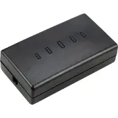 InterBaer 8122-004.01 LED-snoerdimmer Zwart uit/aan Schakelvermogen (min.) 4 W Schakelvermogen (max.) 160 W 1 stuk(s)