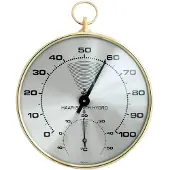 TFA-Dostmann 45.2007 45.2007 Thermo- en hygrometer Goud