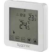 Sygonix SY-4961570 Touch 2 Kamerthermostaat Montagewijze: Inbouw (in muur) Weekprogramma 1 stuk(s)