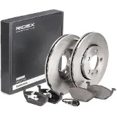 RIDEX 3405B0003 Remschijven en blokken