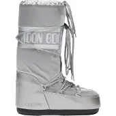 Moon Boot Dames Zilveren Icoon Glance Laarzen (39/41), Plat, Geen, Casual, Sneeuw 80D1401680