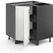 Vicco R-Line Hoekkast – 75.6 cm, WB Eik Wit Landhuis