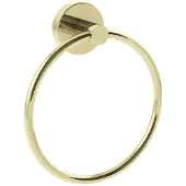 Allibert Outlet handdoekring coperblink hangend glanzend goud