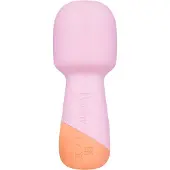 Vush - Peachy - Mini Wand Vibrator - Lichtroze