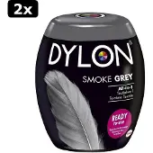 Dylon 2x Machinewas Textielverf Smoke Grey 350 gr