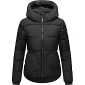 NAVAHOO Winterjas 'Lachperle XIV' zwart