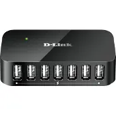 D-Link DUB-H7 - 7-Port Hi-speed USB 2.0 Hub