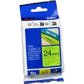 Brother TZe-B51 Tape Zwart op oranje (24 mm)