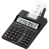 Casio Zakrekenmachines, HR-150RCE rekenmachine Desktop Printing Zwart (Elektrische stroom)
