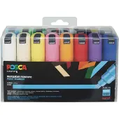 Posca PC-8K acrylmarkerset (8 mm schuin) 16 stuks