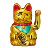 Relaxdays Maneki Neko Winkekatze