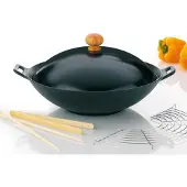 kela Wok Set Asia Zwart (Set van 5)