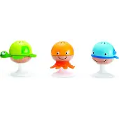 Hape Zeedieren Rammelaar Set - 3 rammelaars met zuignap voor baby vanaf 0 maanden