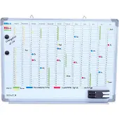 LEGO AP2000 Jaarplanner magnetisch bord 77 x 56 cm Wit