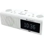 Soundmaster UR8350WE - Digitale wekkerradio, DAB+/FM met USB