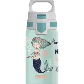 SIGG Childrens 0.5L Shield One Atlantis Stainless Steel Bottle || Maat: 500