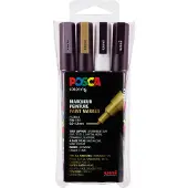 Taidepiste PC-3M acrylmarkerset (0,9 - 1,3 mm rond) 4 stuks