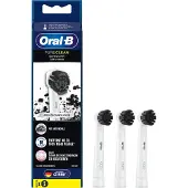 Oral-B Pure Clean Charcoal opzetborstel - 3 stuks