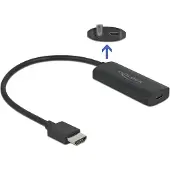 DeLOCK 63251 HDMI / USB-C Adapter [1x HDMI-stekker - 1x USB-C bus] Zwart 0 mm
