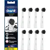 Oral-B Pure Clean Charcoal opzetborstels - 8 stuks