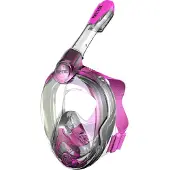 Seac Magica Junior Snorkeling Mask Transparant,Roze Kinderen